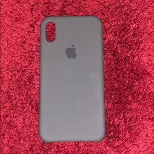 Apple silicone iPhone X/XS case